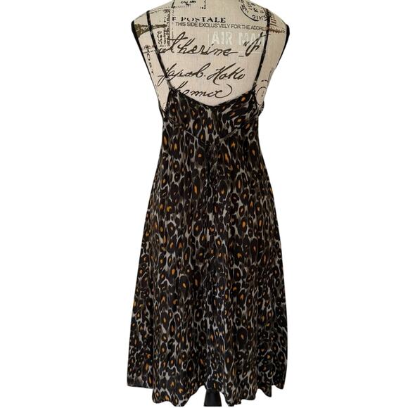 R13 $545 Leopard Midi Slip Dress - XS - Picture 6 of 12